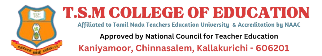 T.SM.College of Education
